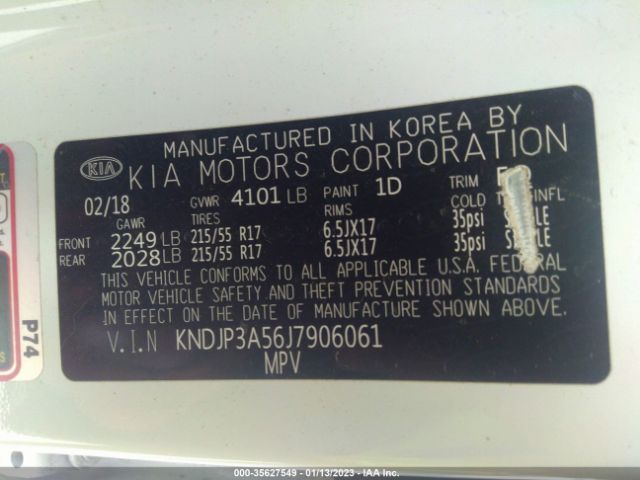 KNDJP3A56J7906061 KIA SOUL +