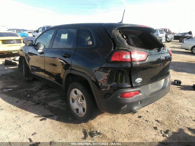 2016 JEEP CHEROKEE SPORT VIN: 1C4PJLAB4GW190471