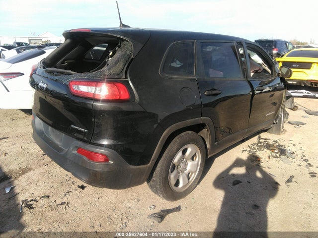 2016 JEEP CHEROKEE SPORT VIN: 1C4PJLAB4GW190471