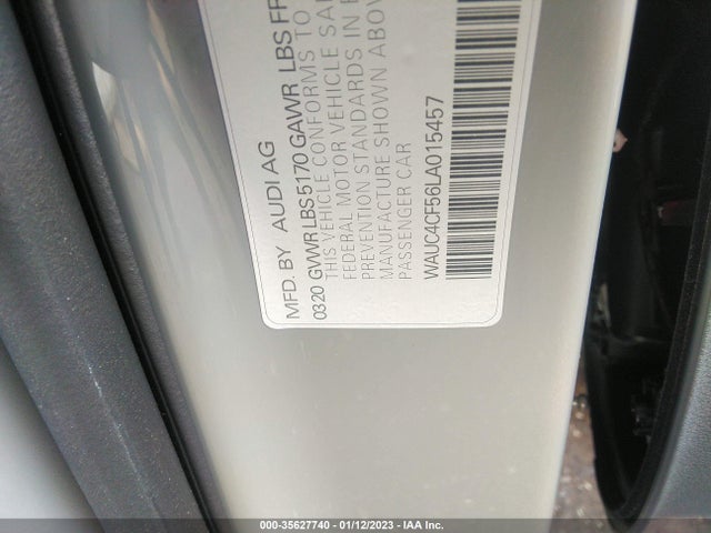 2020 Audi S5, VIN: WAUC4CF56LA015457