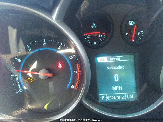 Chevrolet Cruze 1lt 2014 1G1PC5SB4E7300245 Image 9