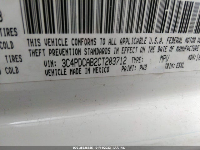Dodge Journey American Value Pkg 2012 3C4PDCAB2CT203712 Image 9