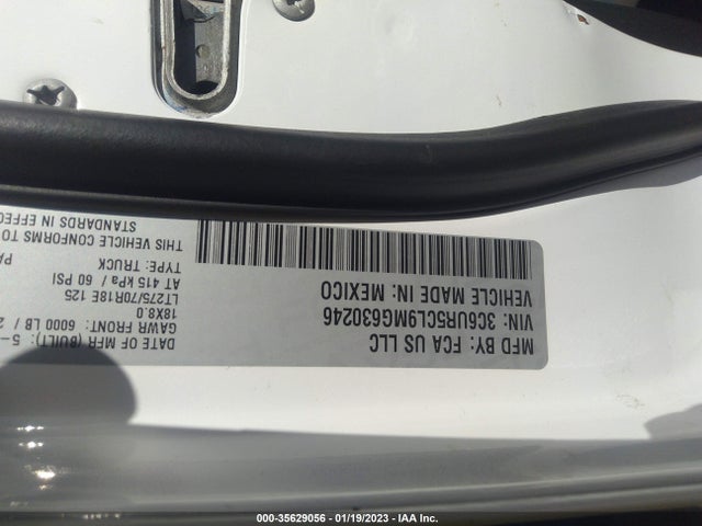 2021 Ram 2500, VIN: 3C6UR5CL9MG630246