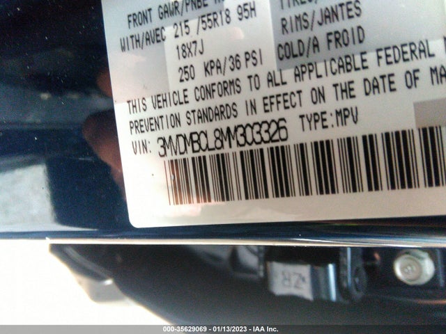 2021 Mazda CX-30, VIN: 3MVDMBCL8MM303326