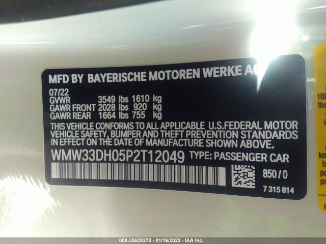 2023 Mini Hardtop, VIN: WMW33DH05P2T12049