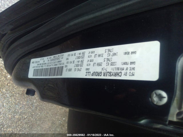 Dodge Grand Caravan Sxt 30th Anniversary 2014 2C4RDGCG9ER458792 Image 9