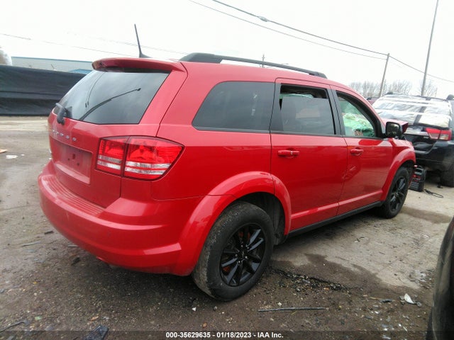 2020 DODGE JOURNEY SE VALUE VIN: 3C4PDCAB7LT182176