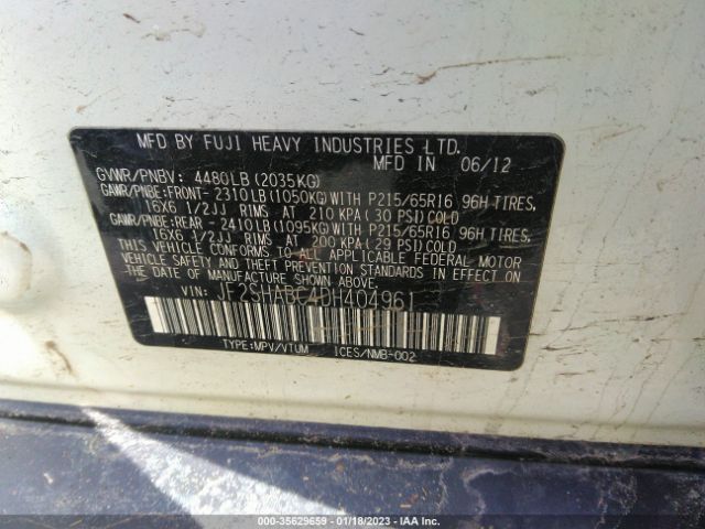 JF2SHABC4DH404961 Subaru Forester 2.5x