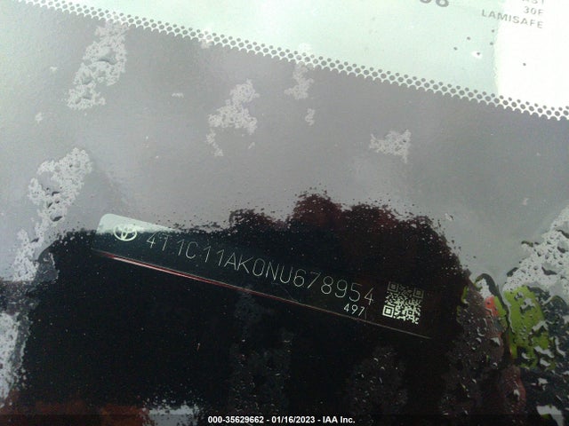 Toyota Camry 2022 4T1C11AK0NU678954 Image 10