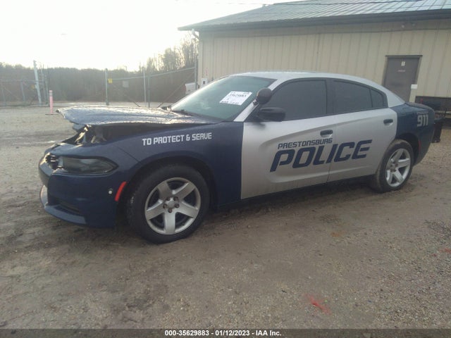 Dodge Charger Police 2018 2C3CDXATXJH284029 Image 2