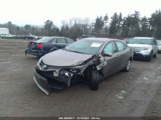 2016 TOYOTA COROLLA L/LE/S/S PLUS/LE PLUS VIN: 2T1BURHE0GC585972