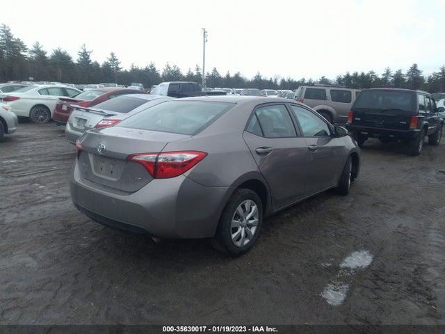2016 TOYOTA COROLLA L/LE/S/S PLUS/LE PLUS VIN: 2T1BURHE0GC585972