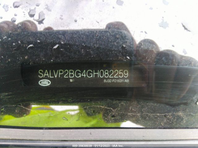 SALVP2BG4GH082259 Land Rover Range Rover Evoque Se