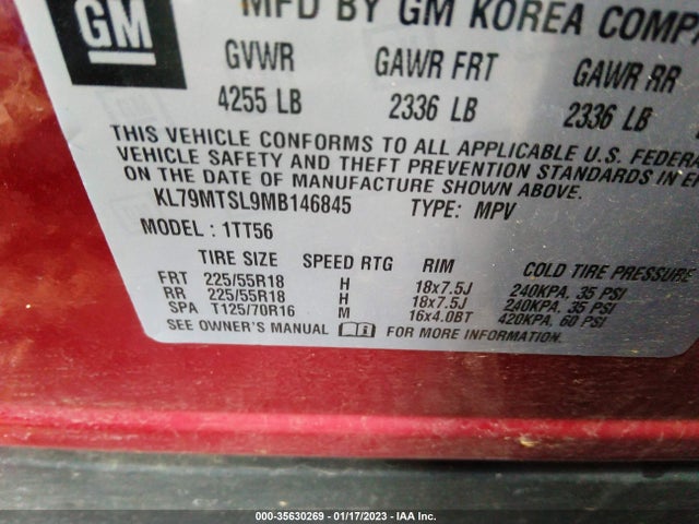Chevrolet Trailblazer Rs 2021 KL79MTSL9MB146845 Image 14