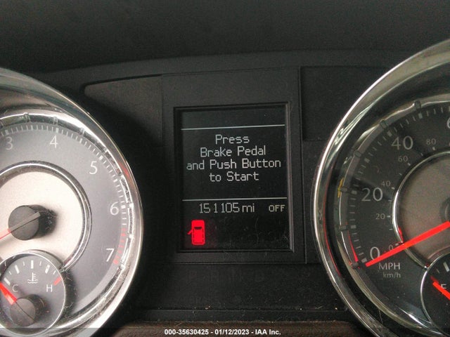 2011 CHRYSLER TOWN & COUNTRY LIMITED VIN: 2A4RR6DG2BR698489