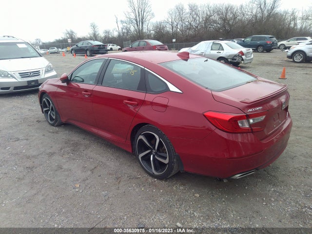 2020 HONDA ACCORD SEDAN SPORT VIN: 1HGCV2F35LA025634