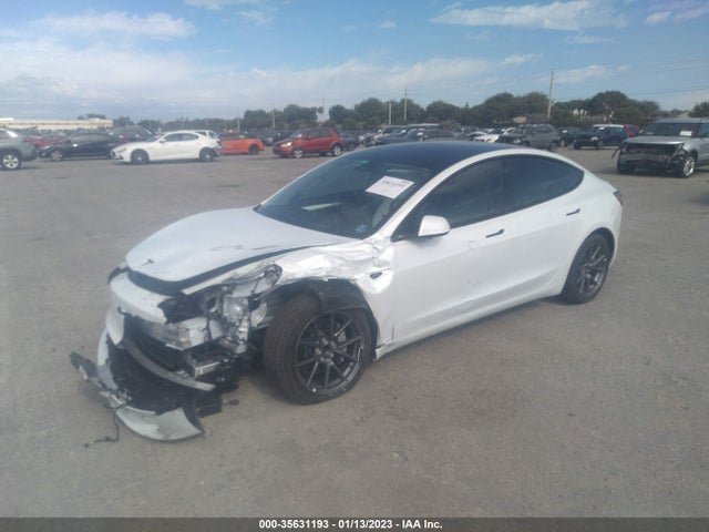 Tesla MODEL 3 2022 5YJ3E1EA7NF321418 Image 2