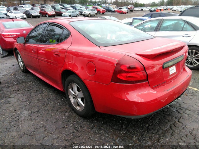 2007 PONTIAC GRAND PRIX VIN: 2G2WP552371150538