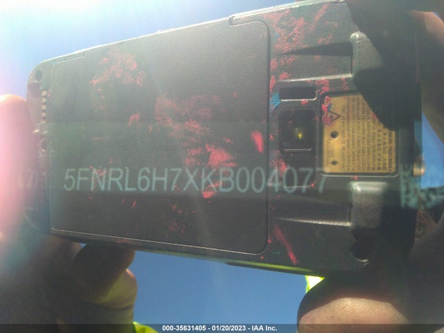 Honda Odyssey Ex-l 2019 5FNRL6H7XKB004077 Image 9