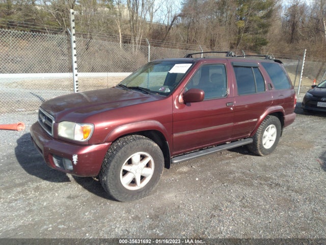 2001 NISSAN PATHFINDER LE VIN: JN8DR07Y31W512275