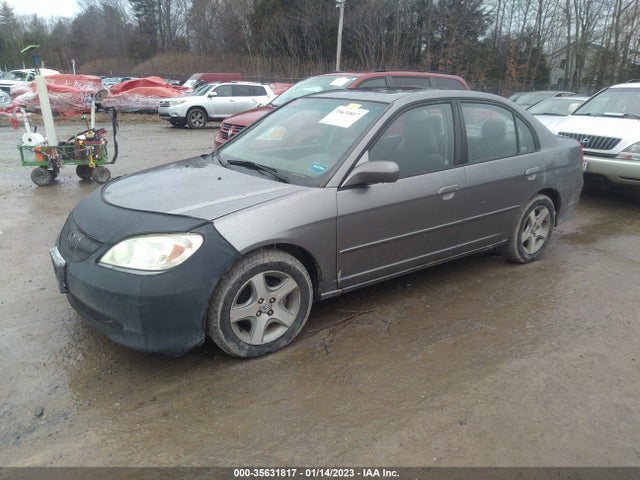 2004 HONDA CIVIC EX VIN: 2HGES26754H575391