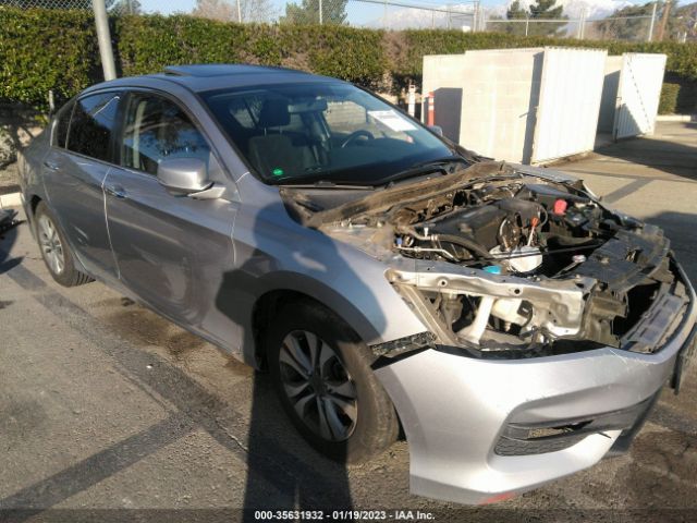 Honda Accord Sedan Ex 2017 1HGCR2F74HA223149 Image 1