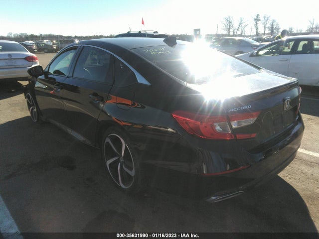 2018 HONDA ACCORD SEDAN SPORT 1.5T VIN: 1HGCV1F38JA223969