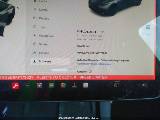 Tesla Model Y Long Range 2021 5YJYGDEE1MF173821 Image 8