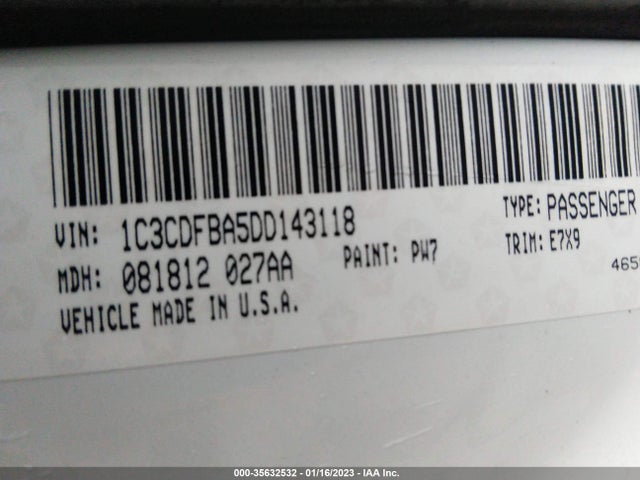 Dodge DART SXT 2013 1C3CDFBA5DD143118 Image 10