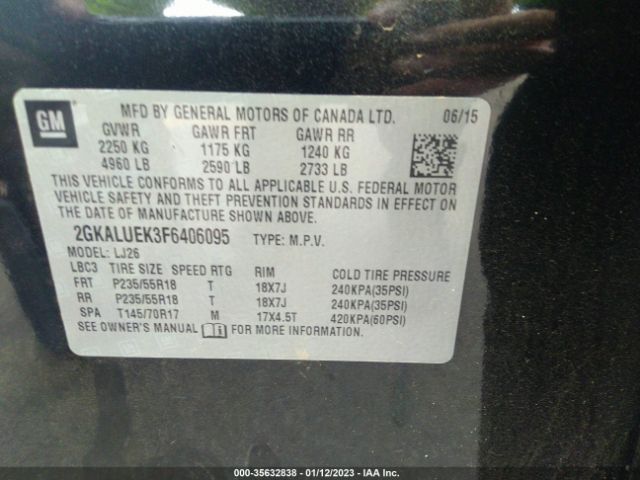 2GKALUEK3F6406095 GMC Terrain Denali