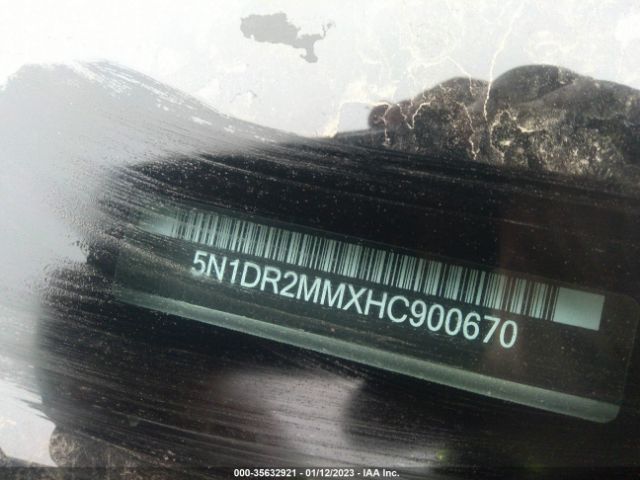 5N1DR2MMXHC900670 Nissan Pathfinder Sv