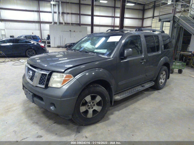 2006 NISSAN PATHFINDER SE VIN: 5N1AR18U06C612113