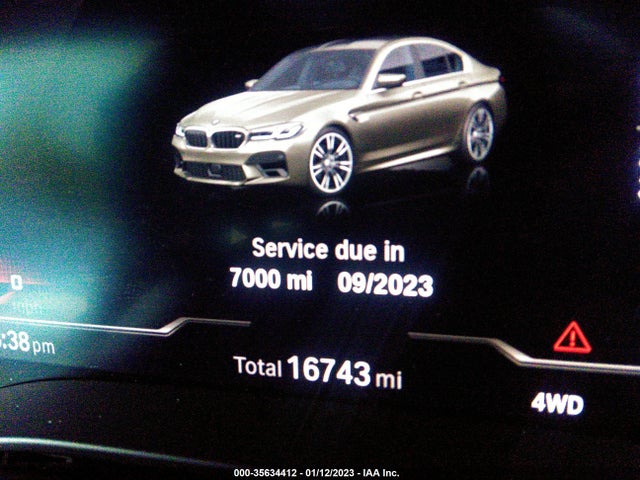 2021 BMW M5, VIN: WBS83CH0XMCH02553