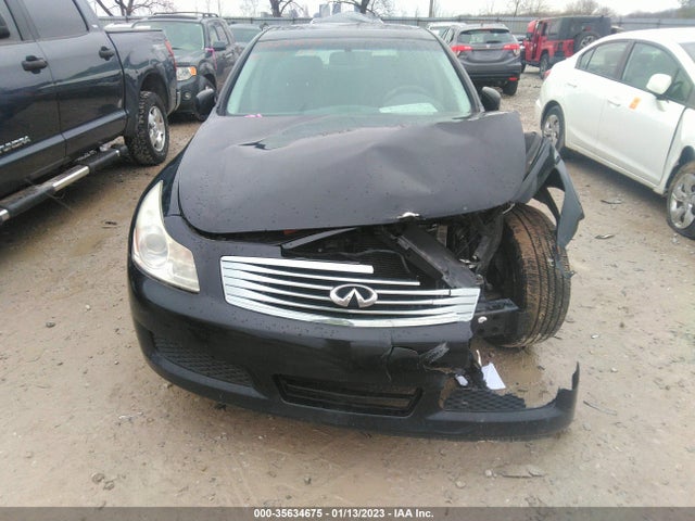 2008 INFINITI G35 SEDAN X VIN: JNKBV61FX8M258285