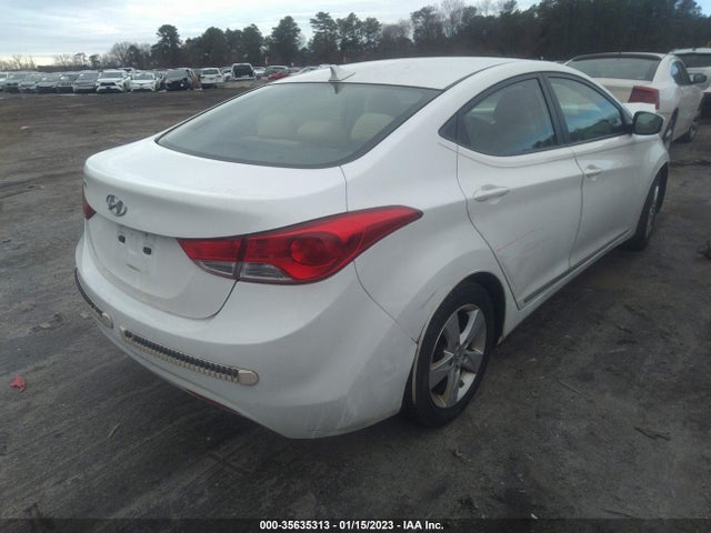 2013 HYUNDAI ELANTRA GLS PZEV VIN: 5NPDH4AE6DH392566
