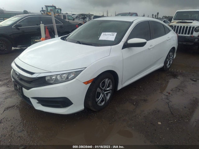 Honda Civic Sedan Lx 2017 2HGFC2F56HH548738 Image 2