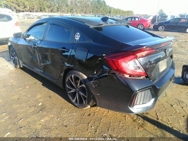 2018 HONDA CIVIC SI SEDAN VIN: 2HGFC1E52JH708647