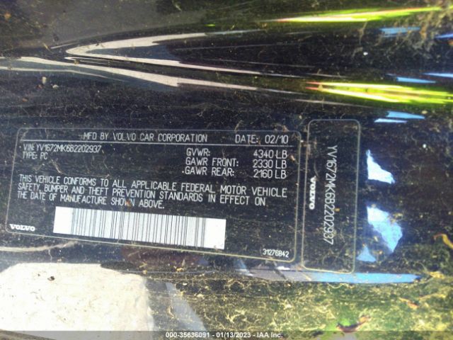 YV1672MK6B2202937 Volvo C30