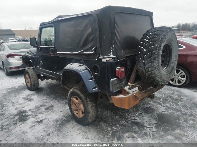 2004 JEEP WRANGLER UNLIMITED VIN: 1J4FA49S34P758828