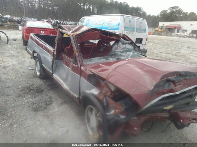 1992 CHEVROLET S TRUCK S10 VIN: 1GCCS14Z1N8152867