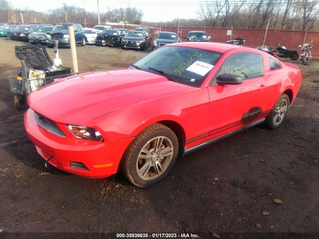 2010 FORD MUSTANG V6 VIN: 1ZVBP8AN5A5170076