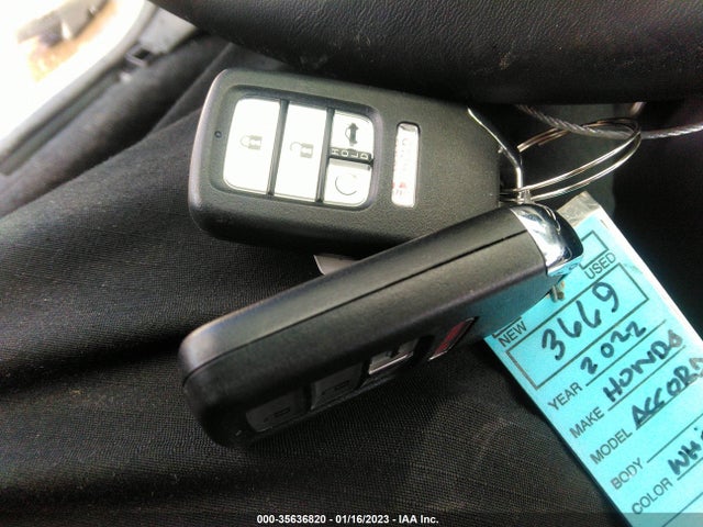 2022 Honda Accord, VIN: 1HGCV3F22NA031181