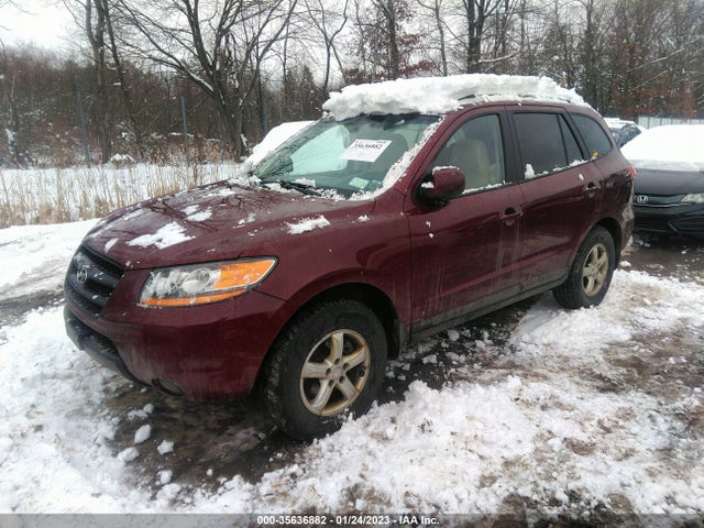 2008 HYUNDAI SANTA FE GLS VIN: 5NMSG13DX8H158141