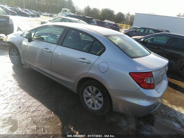 2012 HONDA CIVIC SDN LX VIN: 19XFB2F54CE327211