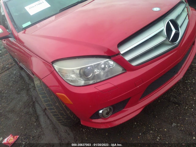 2008 MERCEDES-BENZ C-CLASS 3.5L SPORT VIN: WDDGF56X88F148877