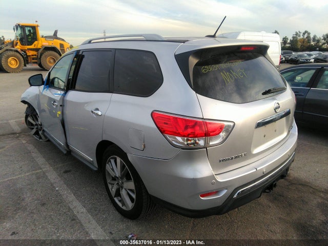 2013 NISSAN PATHFINDER PLATINUM VIN: 5N1AR2MN1DC652928