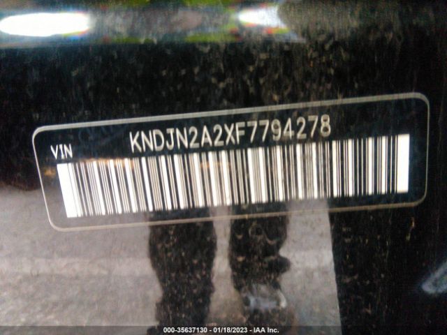 KNDJN2A2XF7794278 KIA Soul Base