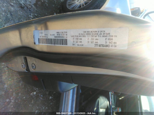 2008 CHRYSLER 300 TOURING VIN: 2C3KA53G68H258854