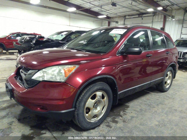 2010 HONDA CR-V LX VIN: 5J6RE4H33AL101834