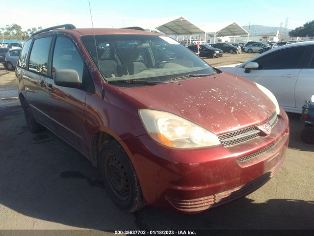 2005 TOYOTA SIENNA CE/LE VIN: 5TDZA23C85S229679